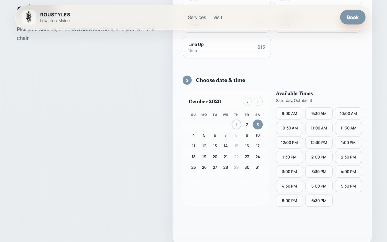 RouStyles website